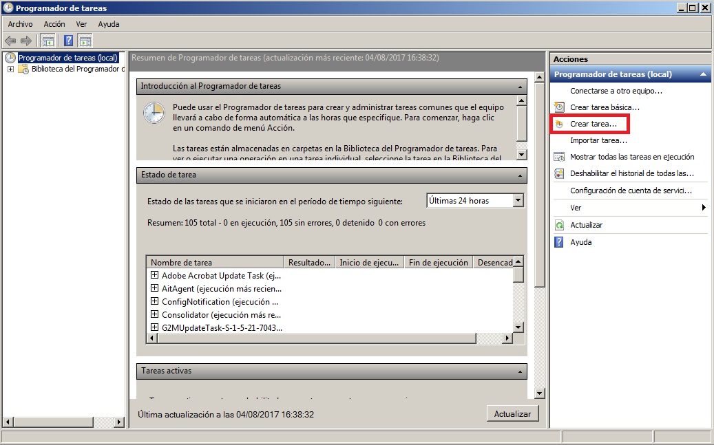 Crear Tarea